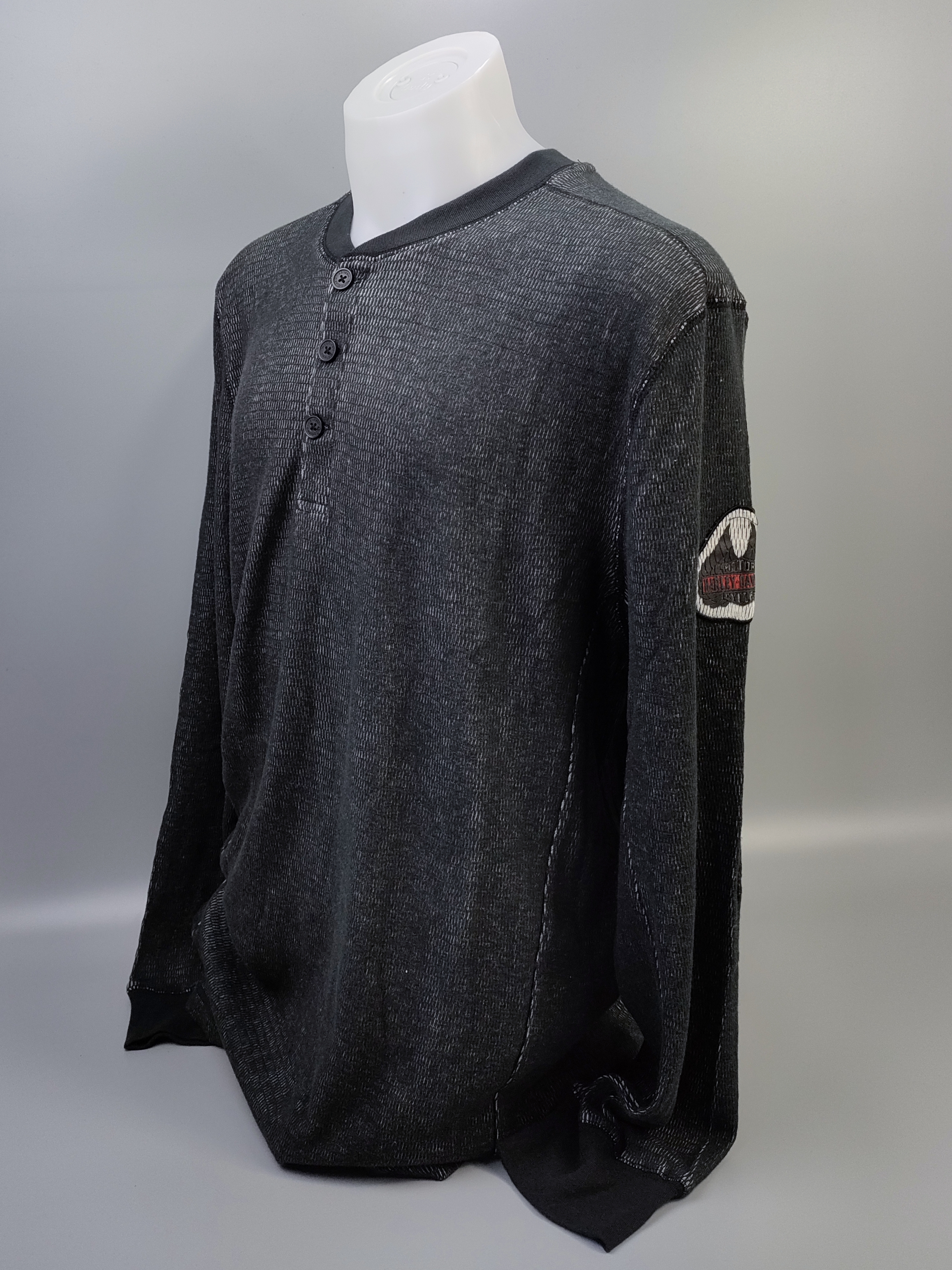 เสื้อแขนยาวไหมพรม H-D M,L,XL,XXL