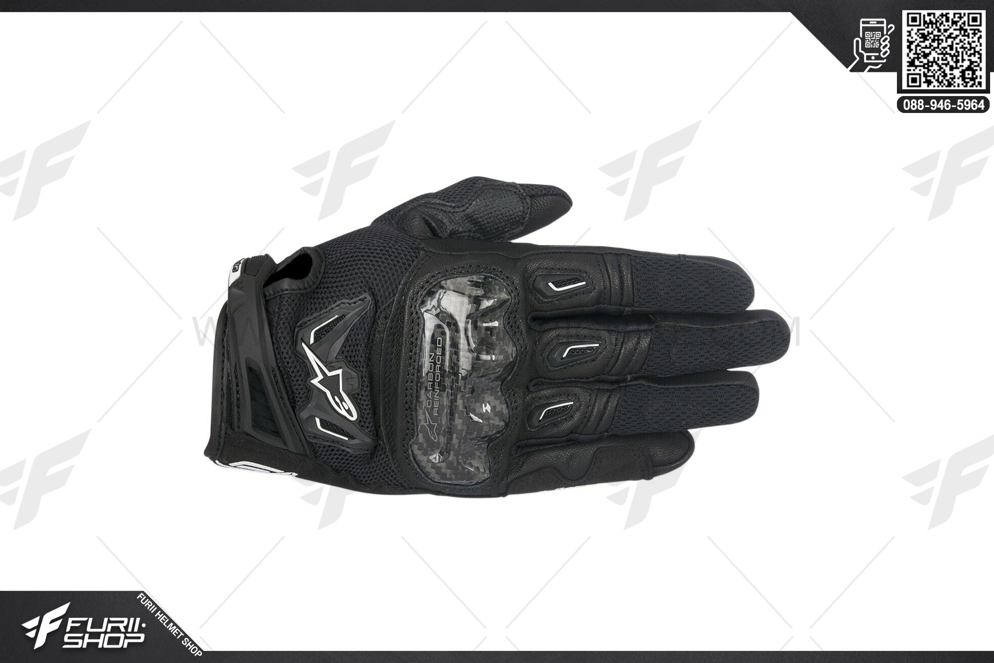 ถุงมือ ALPINESTARS SMX-2 AIR CARBON V2 GLOVE