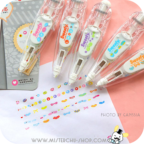 Sticker Tape Pen ปากกาเทปลายน่ารัก