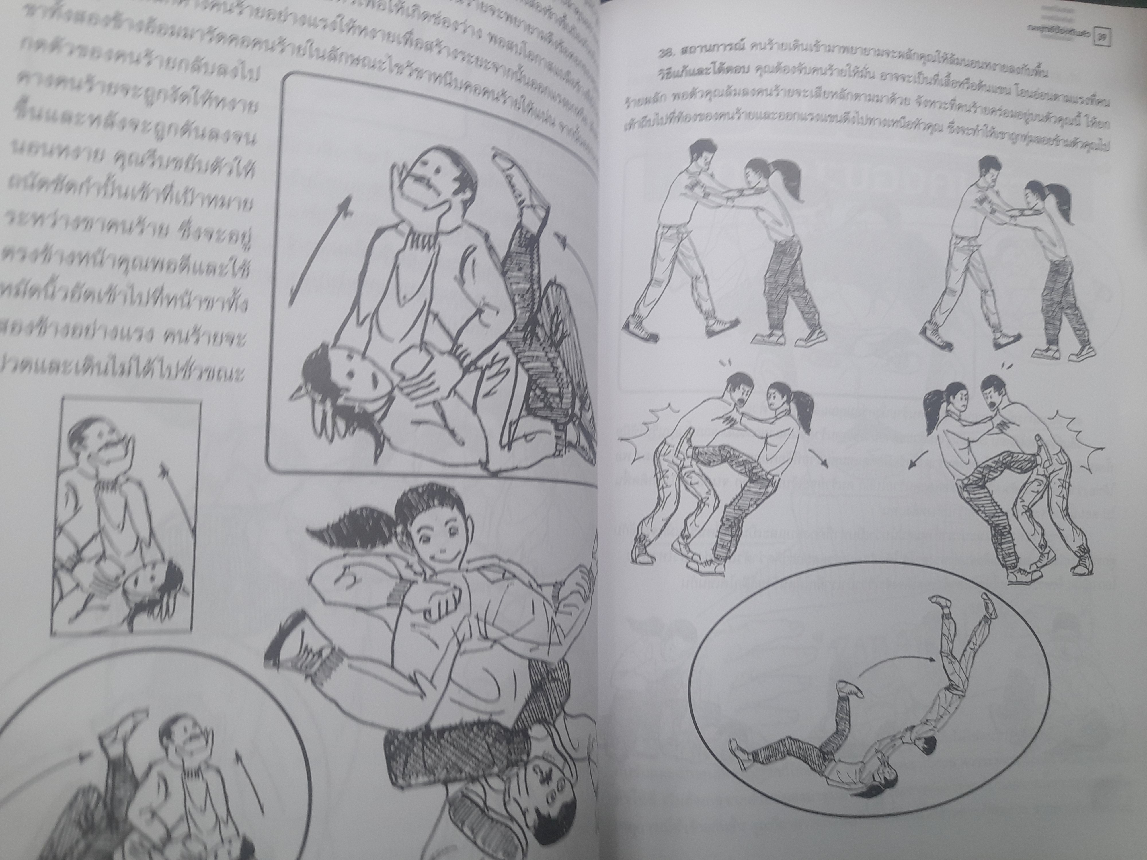 หนังสือกลยุทธ์ป้องกันตัว ศิลปะป้องกันตัวที่คุณฝึกได้ด้วยตนเอง โดย อาคม เศรษฐา