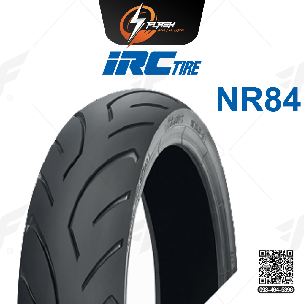 ยางขอบ14 ยางมอเตอร์ไซต์ IRC(ไออาร์ซี) NR84 W/T (TTX) ยางหลัง 100/70-14 M/C 51P ยางบิ๊กไบท์ ยางBigbike Mototire