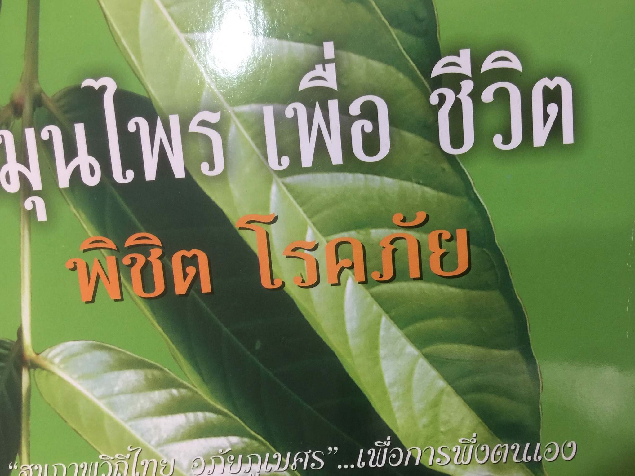 สมุนไพร เพื่อชีวิตพิชิตโรคภัย. สุขภาพวิถีไทย อภัยภูเบศร เพื่อการพึ่งตนเอง 0 กก.