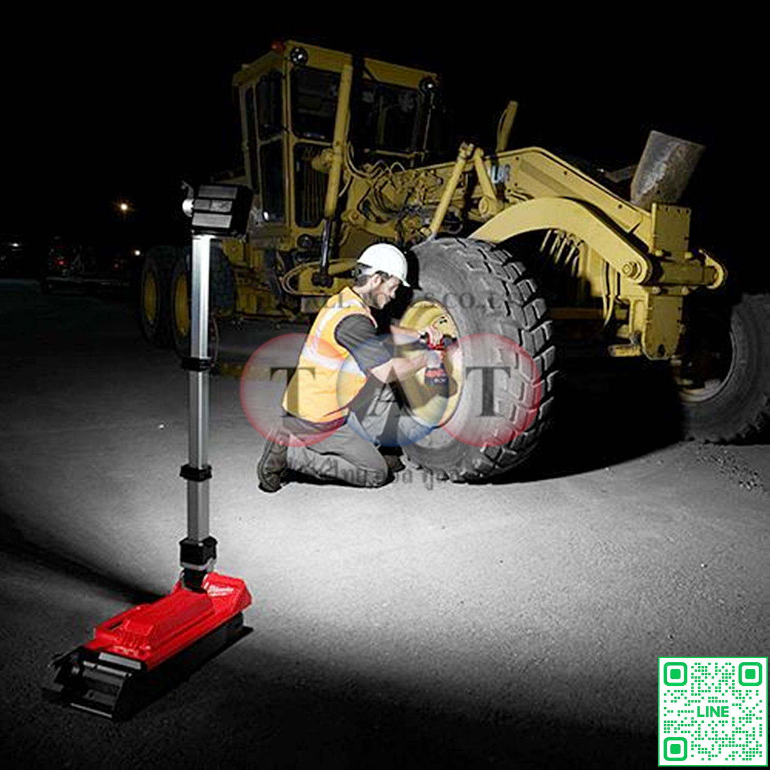 Milwaukee M18 ONERSAL-0 ไฟส่องพื้นที่ขาตั้ง 5400 ลูเมน