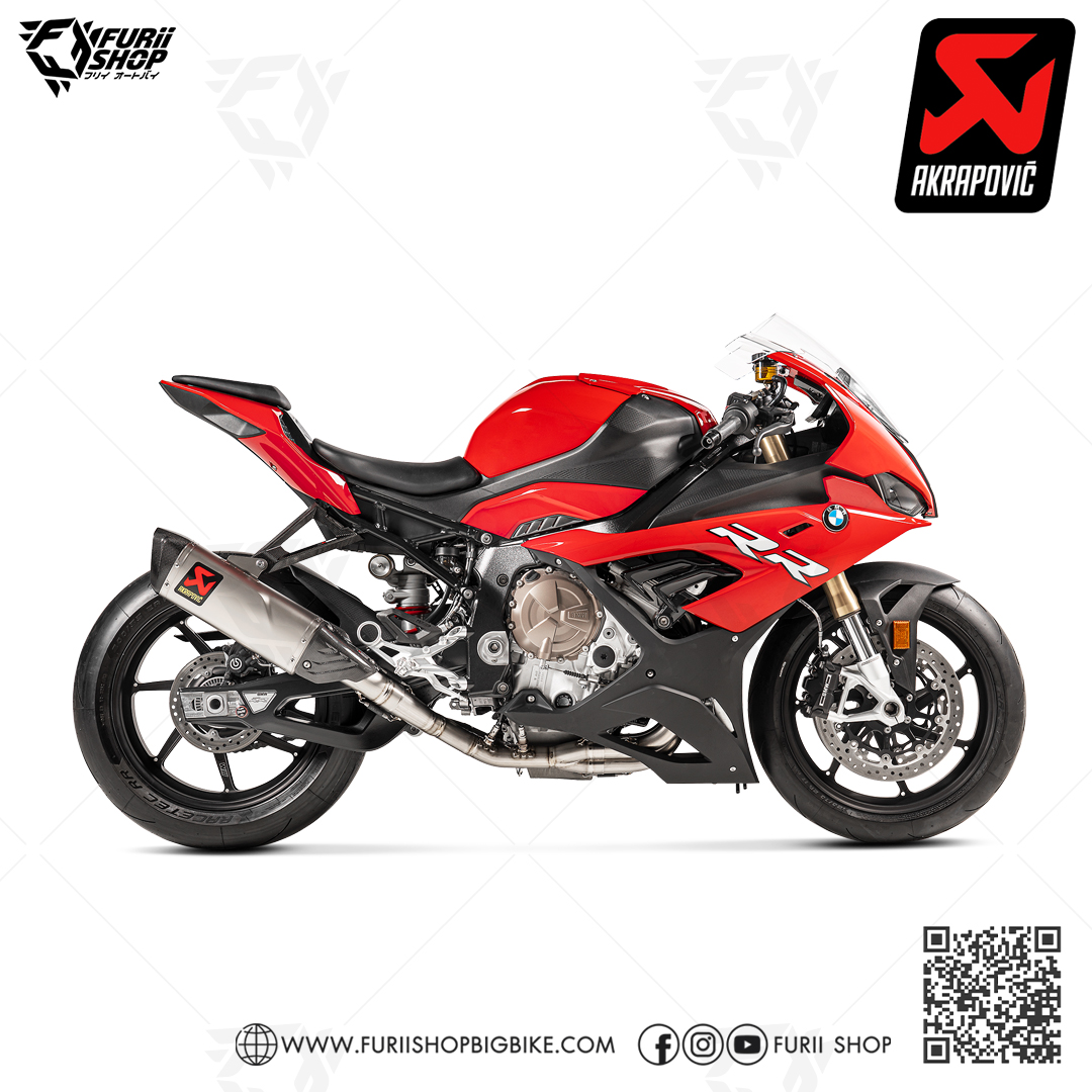 ท่อแต่ง Akrapovic Evolution New Shape : for BMW S1000RR 2019-2022/All new S1000R Naked 2021-2022