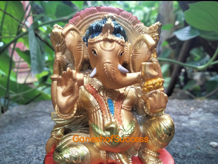 พระพิฆเนศ ปางโมนารีจัน ปางปลดหนี้ ดึงดูดทรัพย์ สูง 3.5 นิ้ว