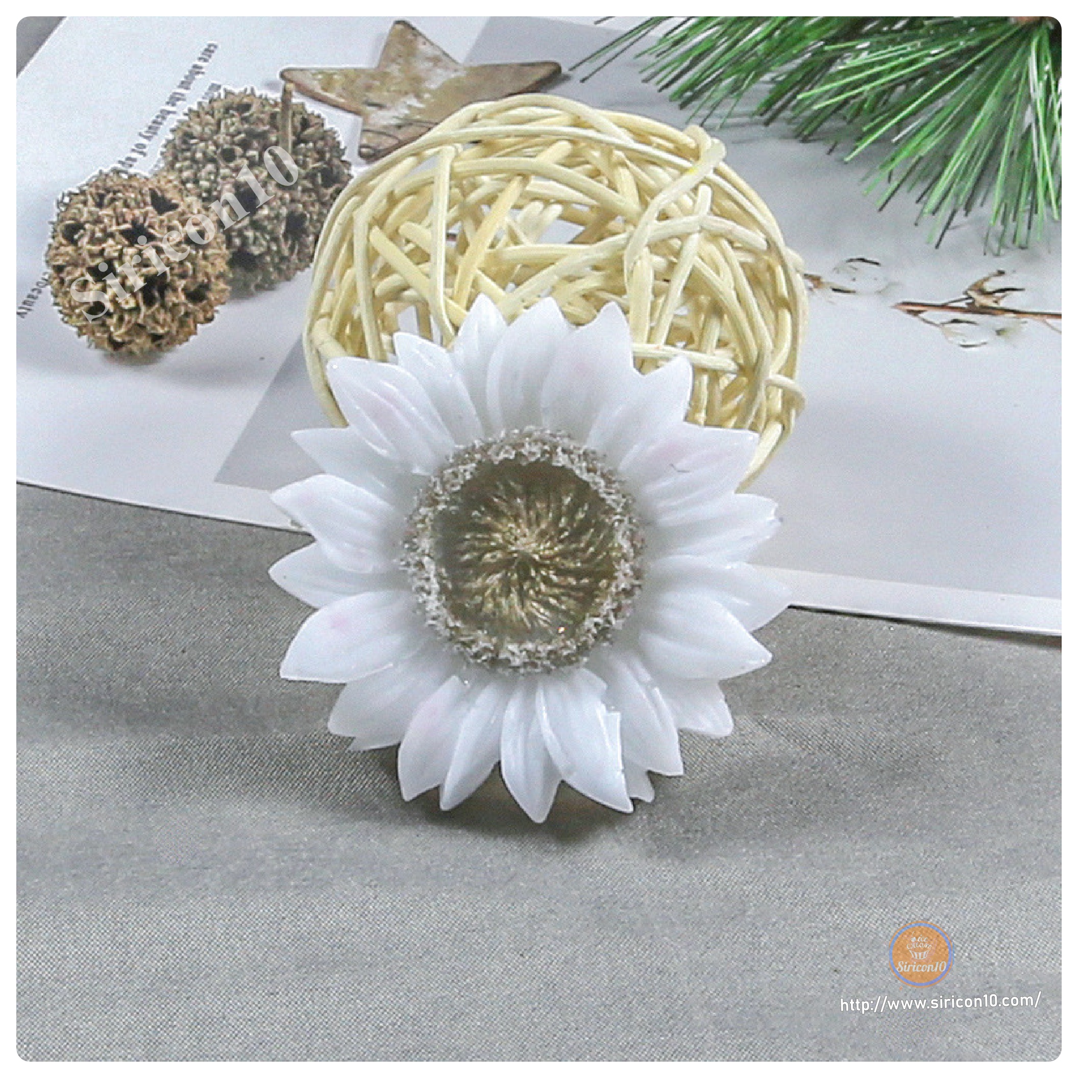 แม่พิพม์ซิลิโคน พิมพ์ฟองดอง ดอกทานตะวัน