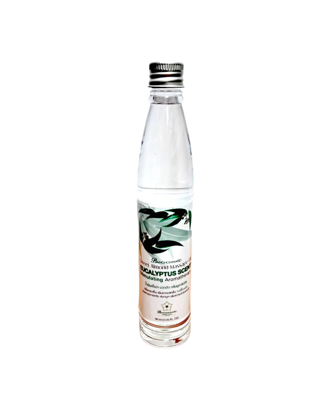 น้ำมันอโรม่า นวดตัว (กลิ่นยูคาลิปตัส)(90 ml) ราคา 80 ฿ ( 6 ชิ้น ส่ง 75 ฿)