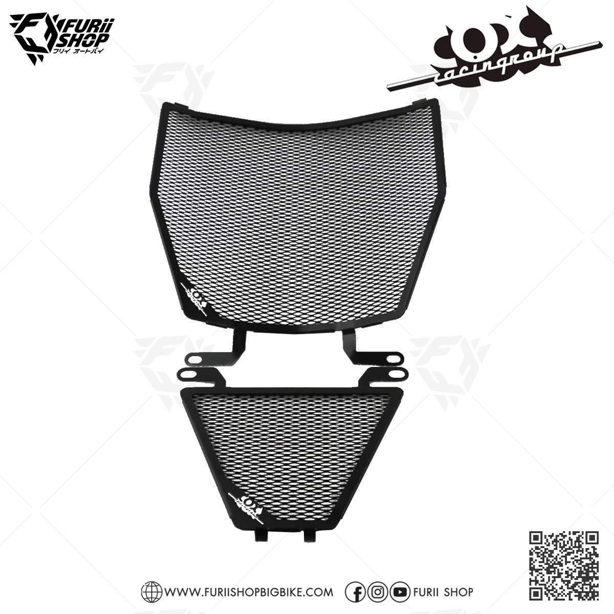 การ์ดหม้อน้ำ Cox Racing Radiator Guard : for Ducati Panigale V4/S/R/Superleggera 2018-2019