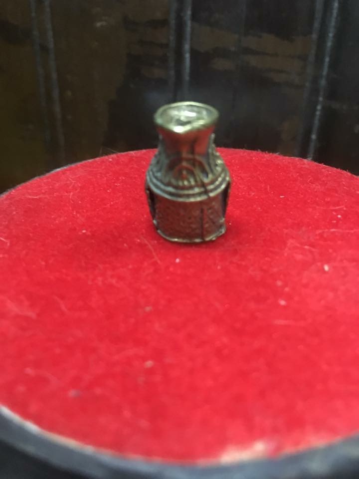 เศียรปู่ฤาษีนารอด เนื้อทองเหลือง ขนาดจิ๋ว