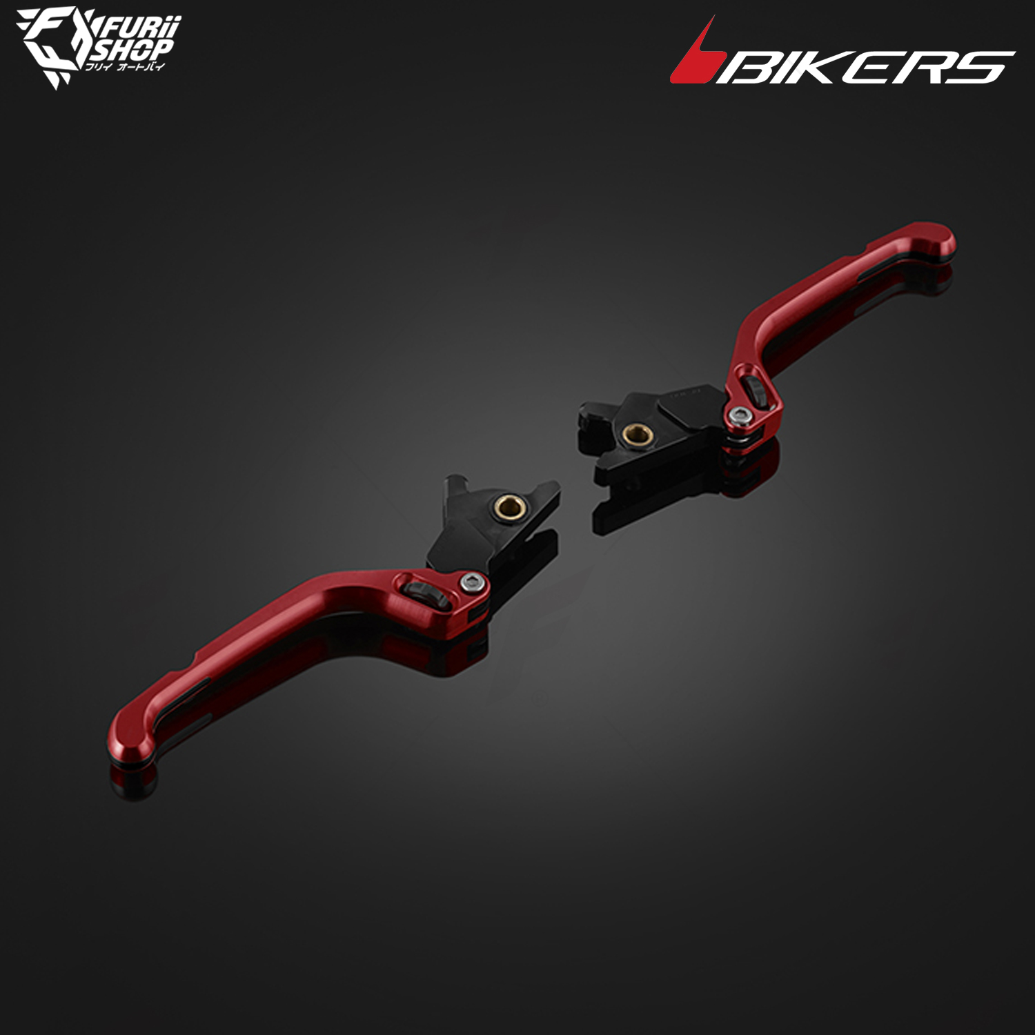 มือเบรกหน้า - หลังปรับระดับ Bikers Adjustable Front-Rear Brake Lever : for Lambretta X300