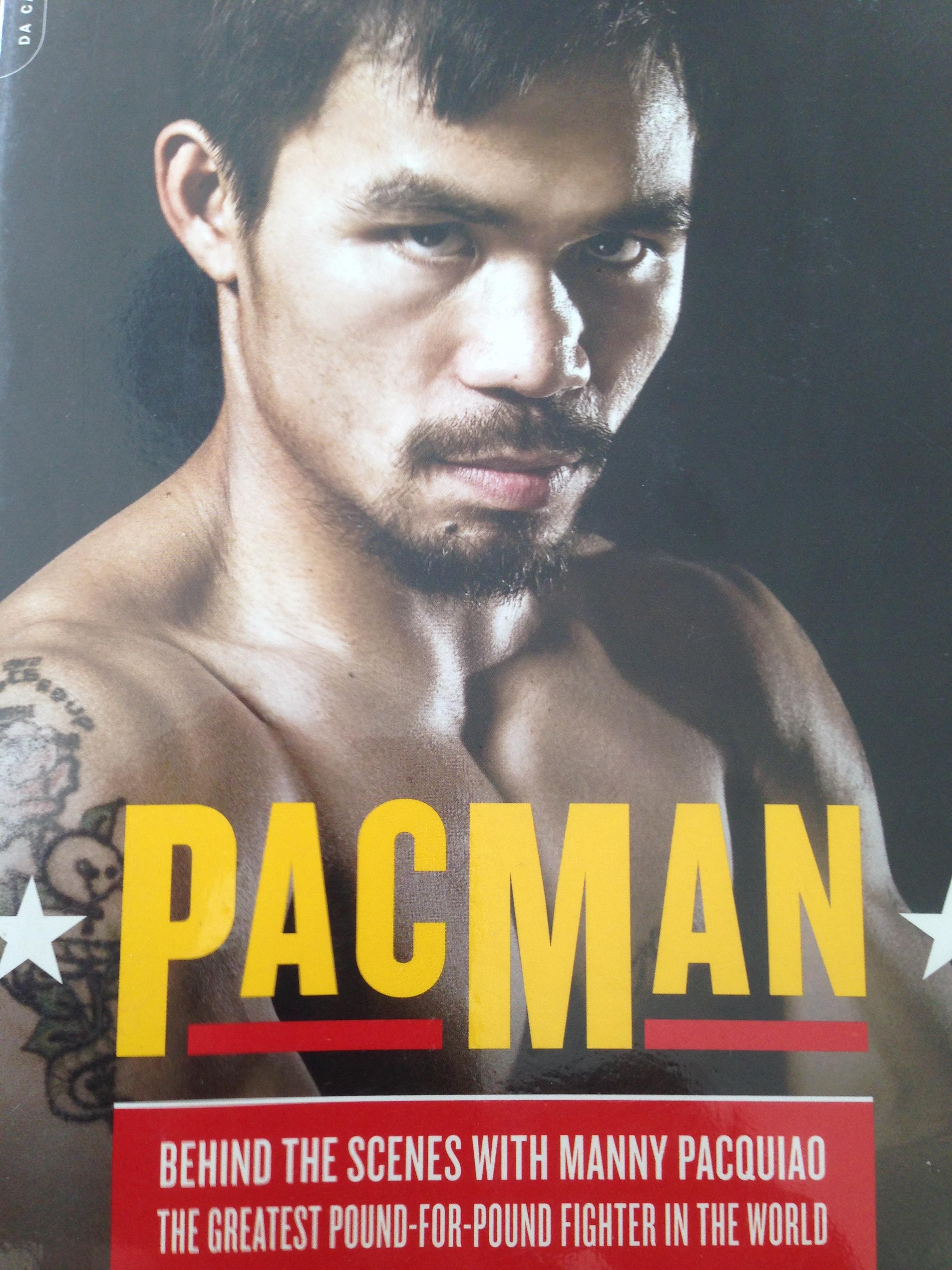 PACMAN. behind the scenes with Manny Pacquiao the greatest pound-for-pound fighter in the world. ผู้เขียน Gary. Andrew Poole. พร้อมลายเซ็นของPacmanที่มอบหนังสือเล่มนี้ 0 กก.