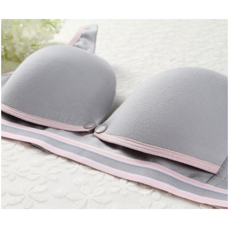 R5801_[Size-42/95-สีเทาสปอต]_เสื้อชั้นในให้นม-ไม่มีโครง