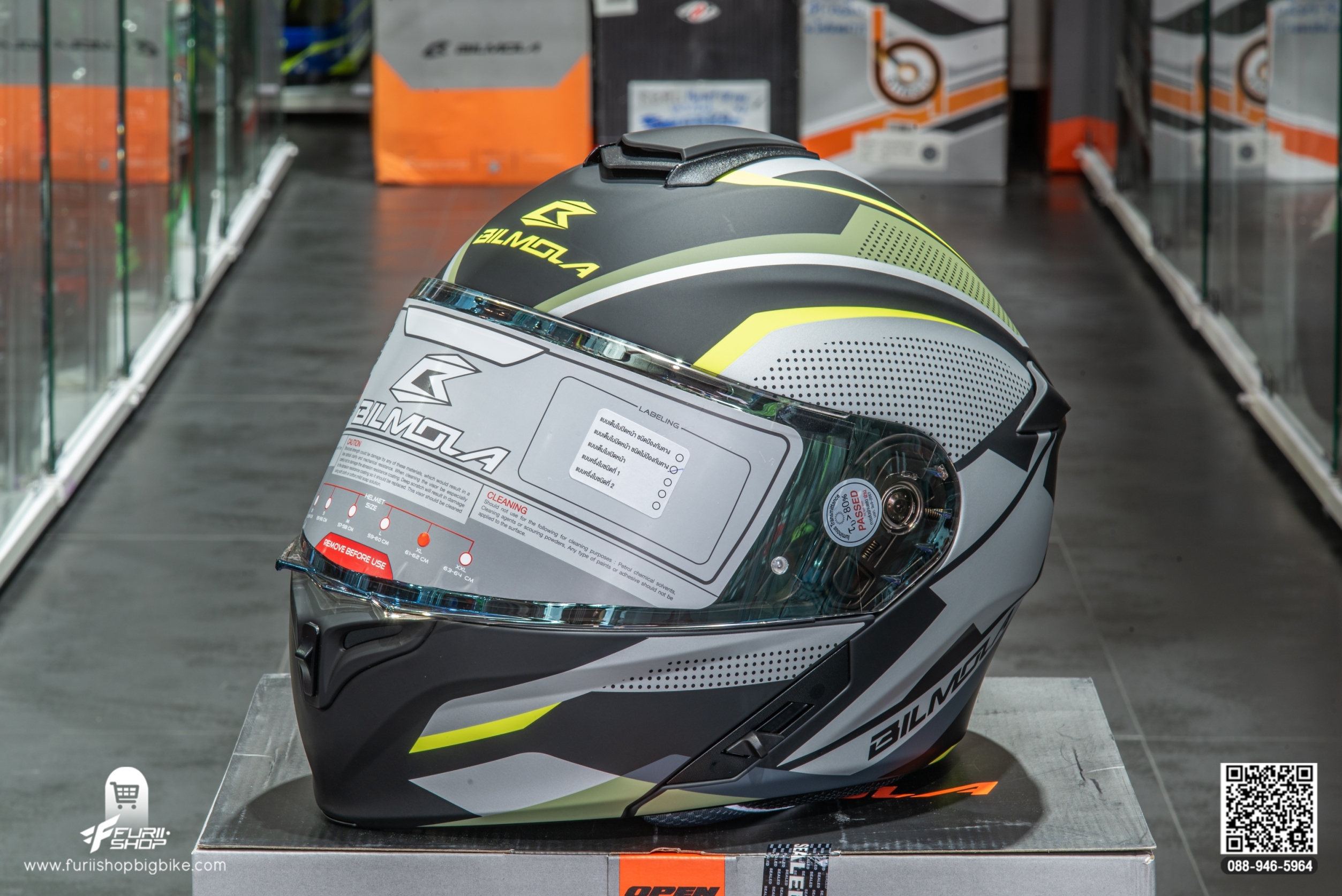 หมวกกันน็อค BILMOLA EXPLORER SX GREEN (MATTE)