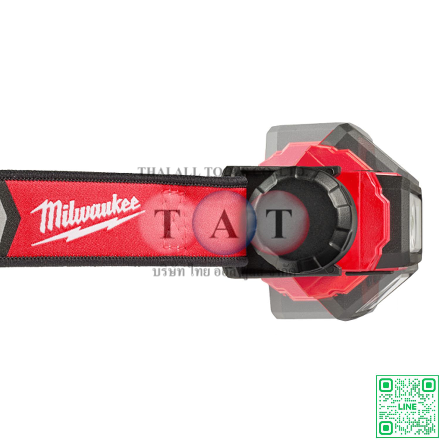 Milwaukee L4 HL2-301 ไฟฉายคาดหัว REDLITHIUM™ USB