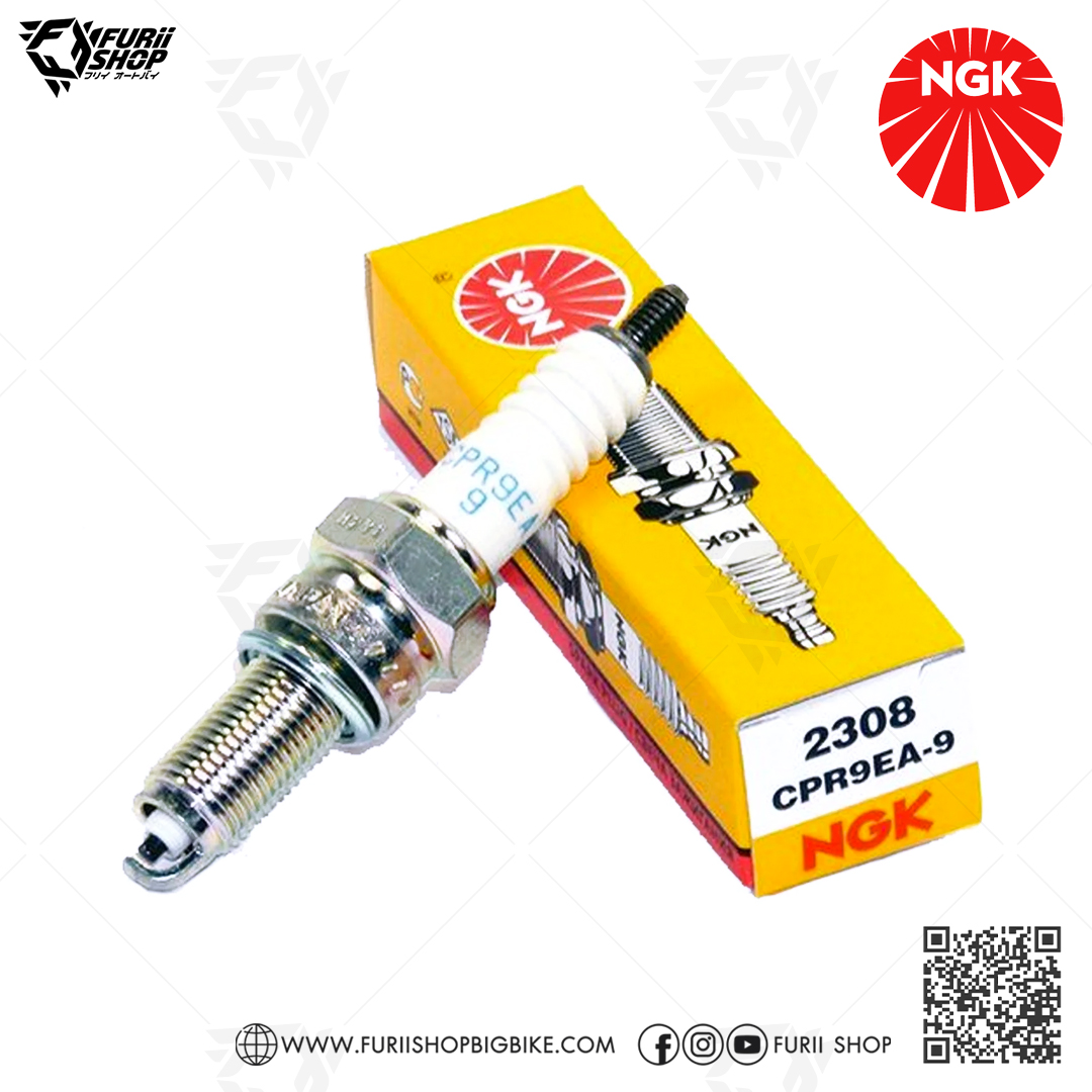 หัวเทียน NGK CPR9EA-9 ใช้สำหรับสำหรับ Yamaha MT-09 / FZ-09 / Tracer 900 / XSR900 (1 หัว)
