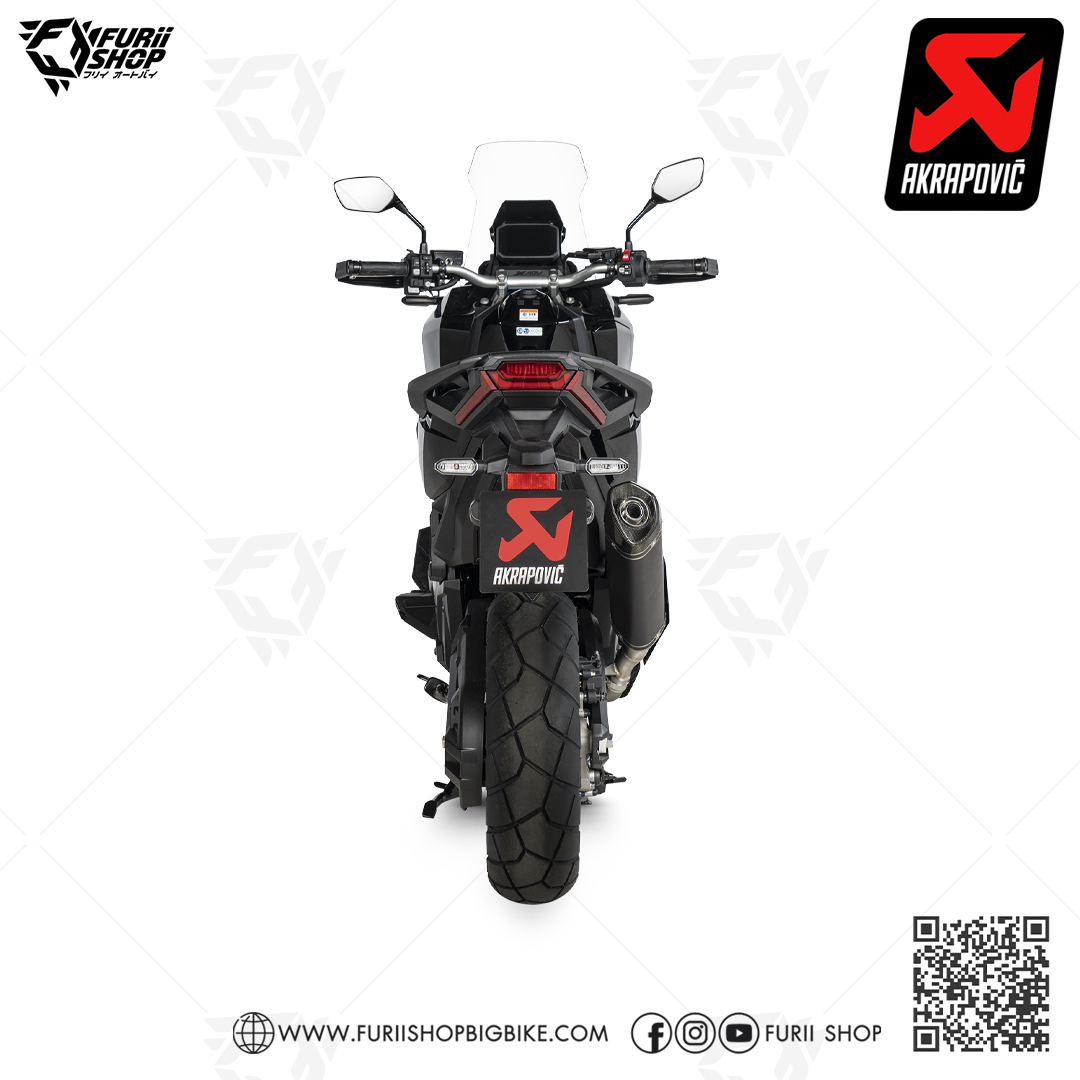ท่อมอเตอร์ไซค์ AKRAPOVIC BACK LIMITED SLIP-ON FOR HONDA XADV ท่อแต่ง ท่อสูตร ท่อบิ๊กไบค์ ท่อBigbike ท่อไอเสีย