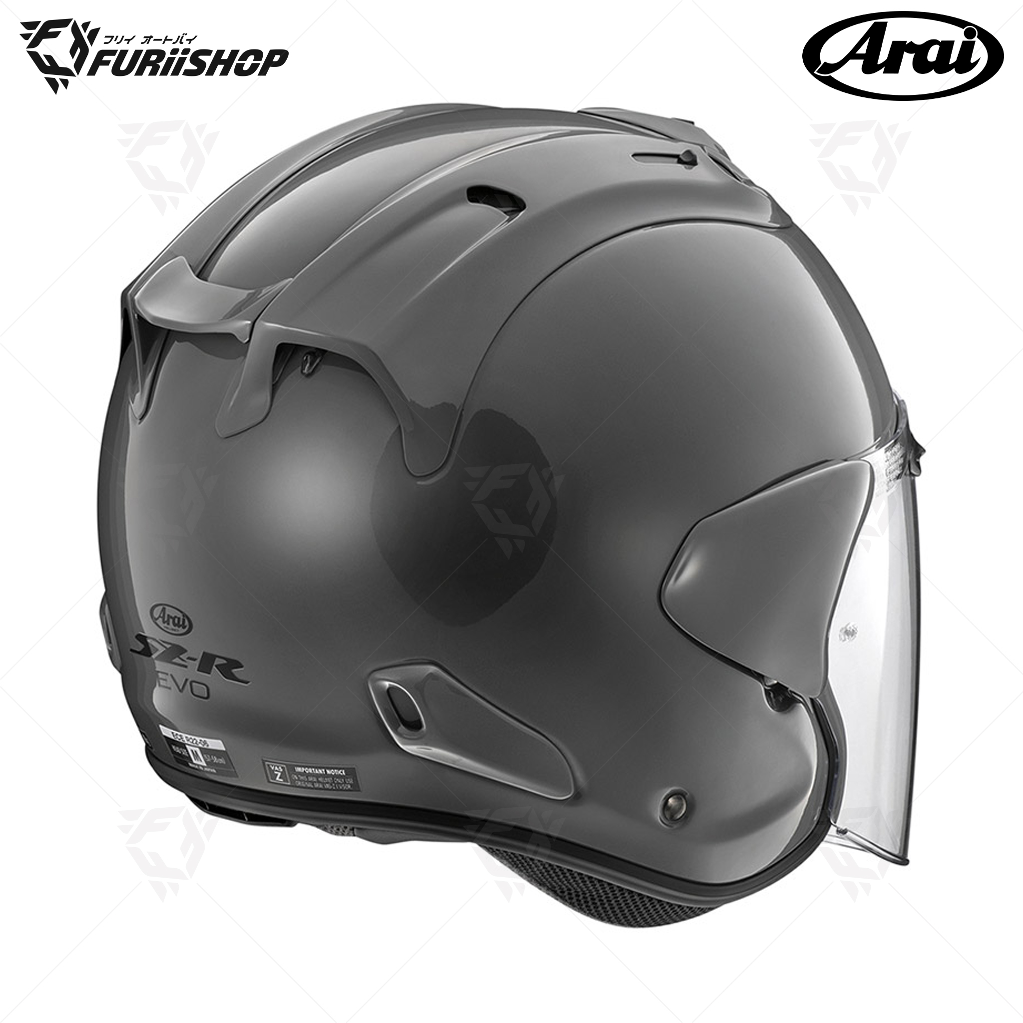 หมวกกันน็อคเต็มใบ Arai : SZ-R EVO Modern Grey
