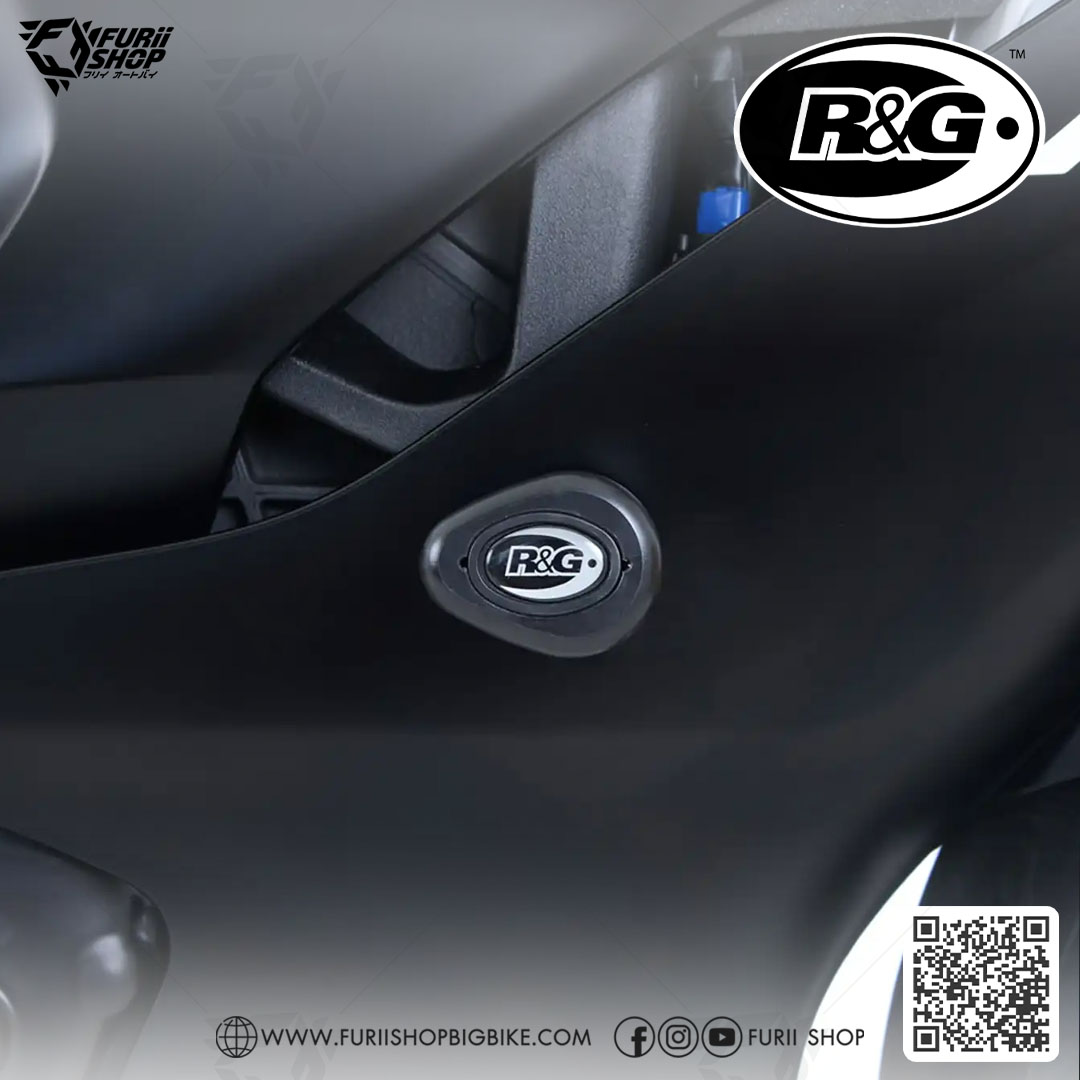 กันล้มกลาง R&G Crash Protector : for Yamaha R6 2017-2021