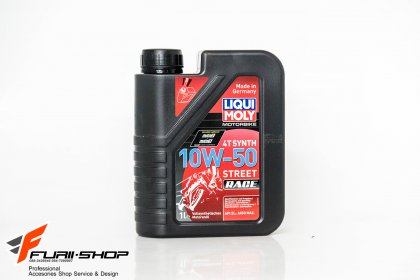 น้ำมันเครื่อง LIQUI MOLY (สูตรสังเคราะห์แท้ 100% Fully Synthetic) 10W-50 Street Race 1L