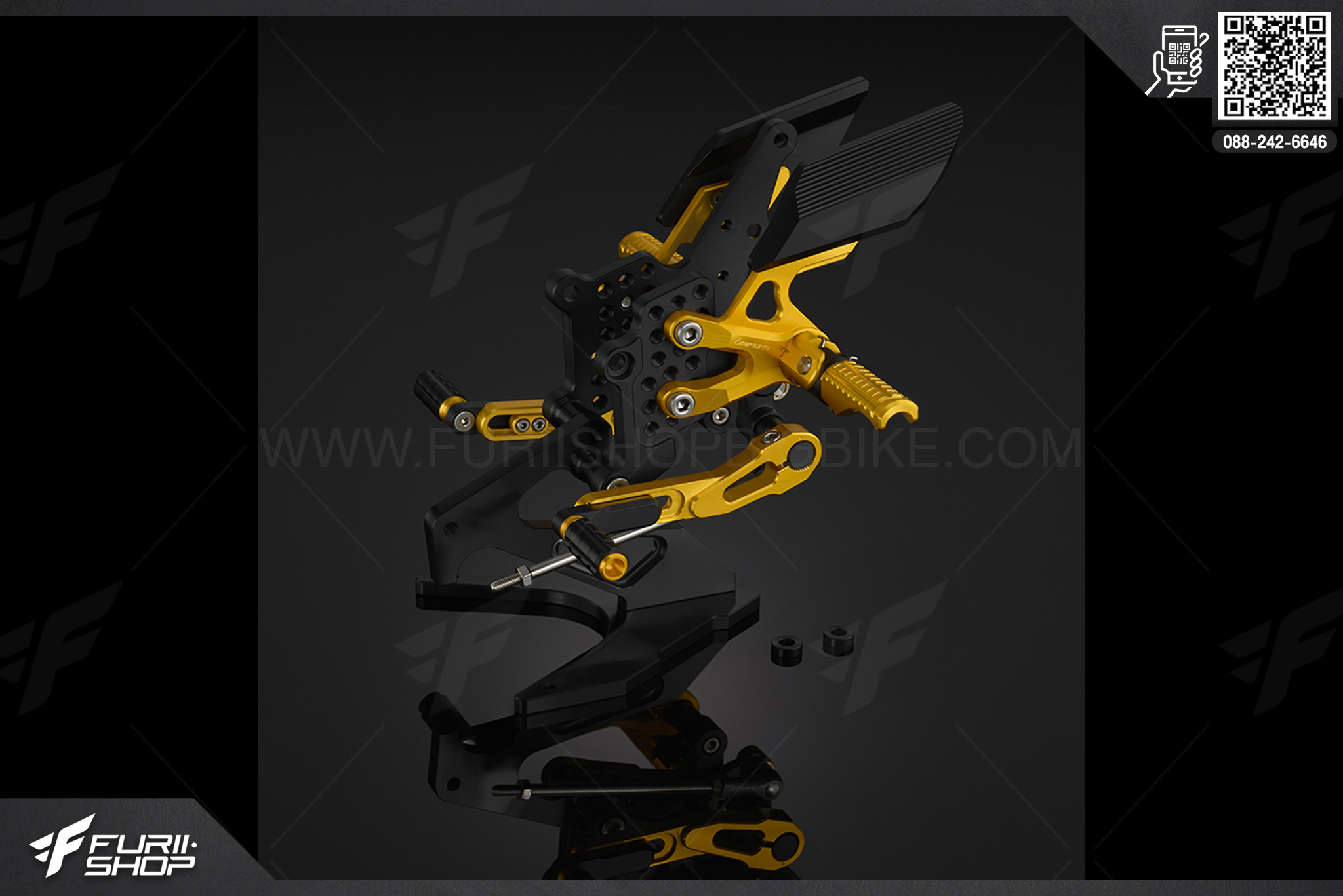 เกียร์โยง Rear Set Bikers Yamaha MT-03 (2016-2020)