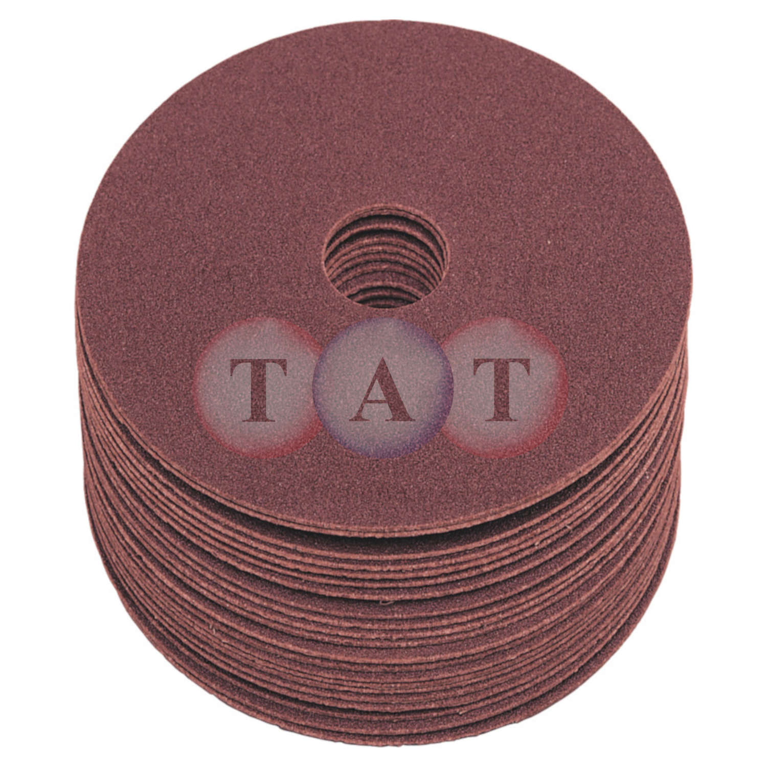 Kennedy.115 x 22mm AL/OX FIBRE DISCS P120 - Pack of 25