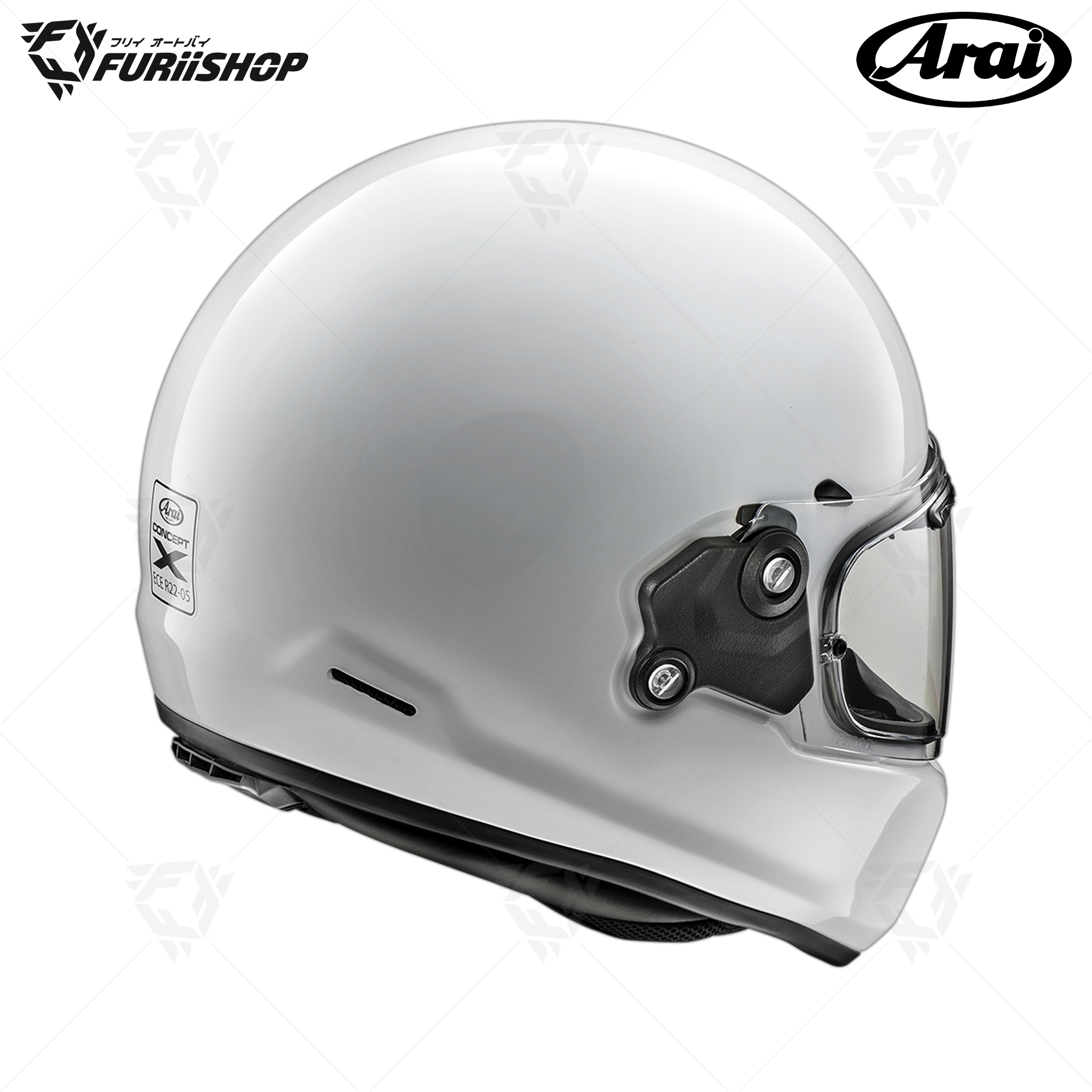 หมวกกันน็อคเต็มใบ Arai : CONCEPT-XE White