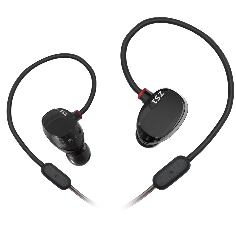 ขาย KZ ZS1 หูฟังมีไมค์ 2ไดร์เวอร์ระดับ Hi-Fi พร้อมสาย 108 coreแบบ LC-OFC