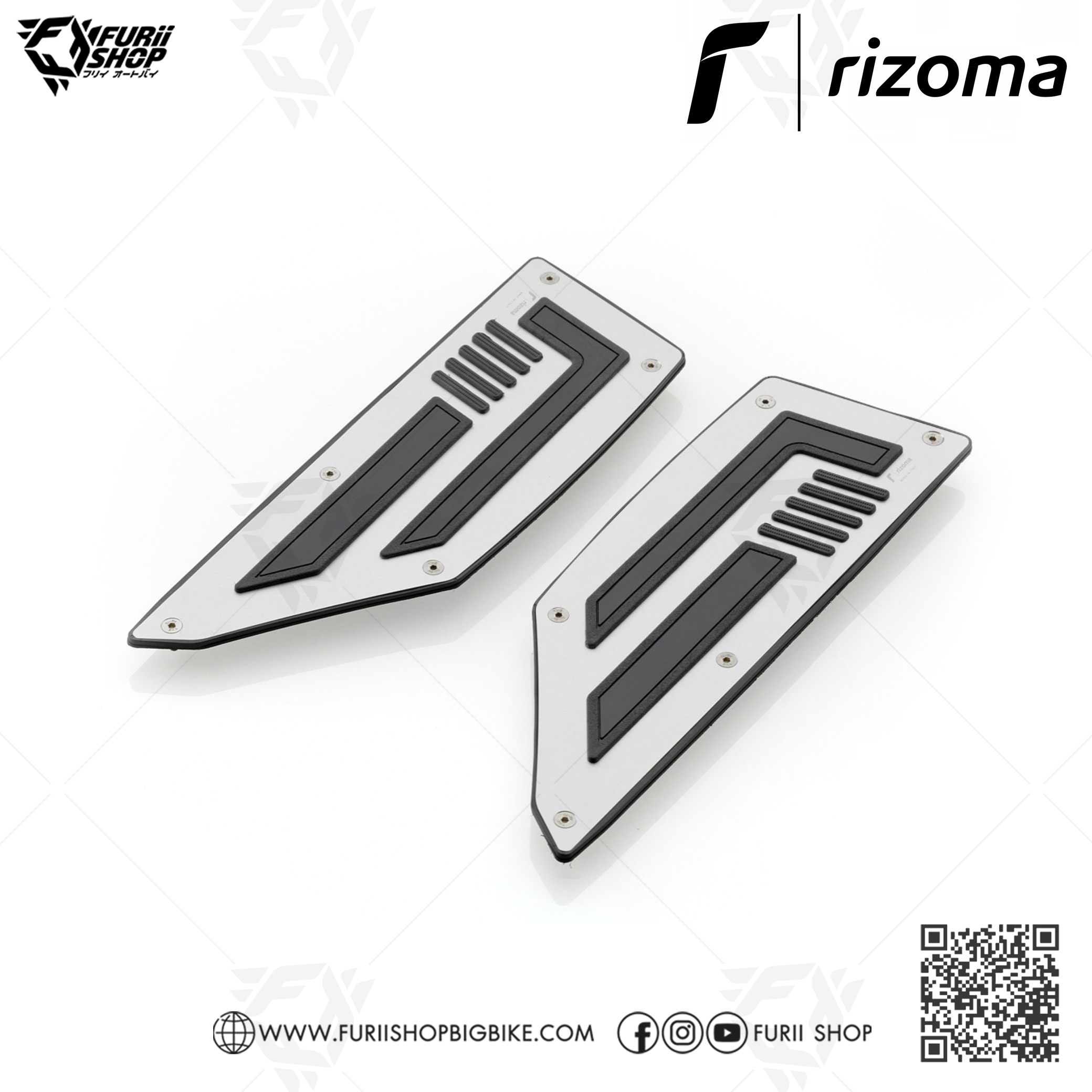 แผ่นรองเท้า บน Rizoma Footrest Rear Side : for Yamaha TMAX 530
