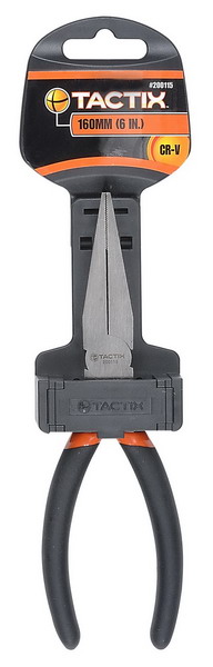 คีมปากแหลมแบน 6"(160mm) #200115 TACTIX