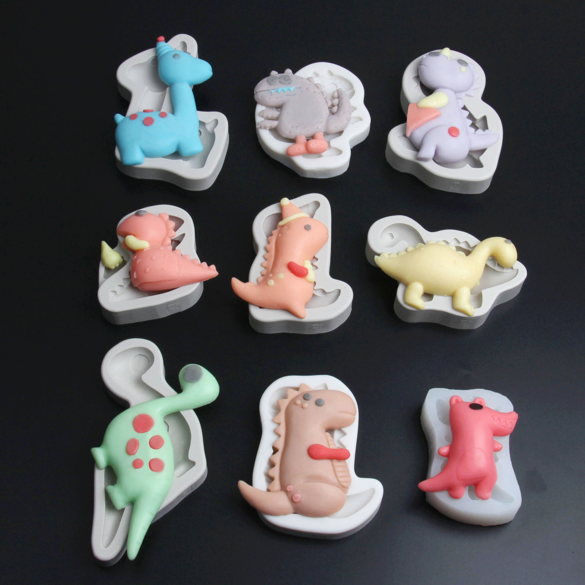 แม่พิมพ์ฟองดอง ไดโนเสาร์ น้อย เลือกแบบ