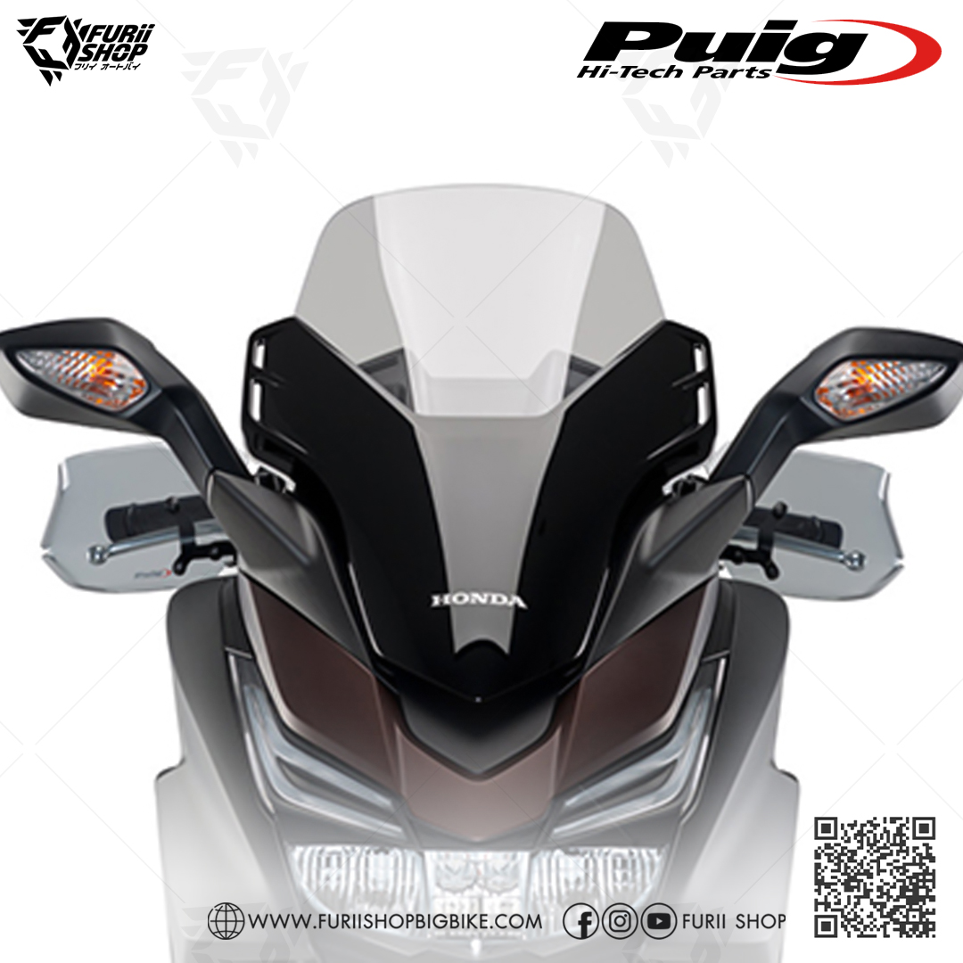 ชุดการ์ดแฮนด์ Puig Hand Guard : for Honda Forza300ABS 2018-2019/ForzaABS 350 2020-2022