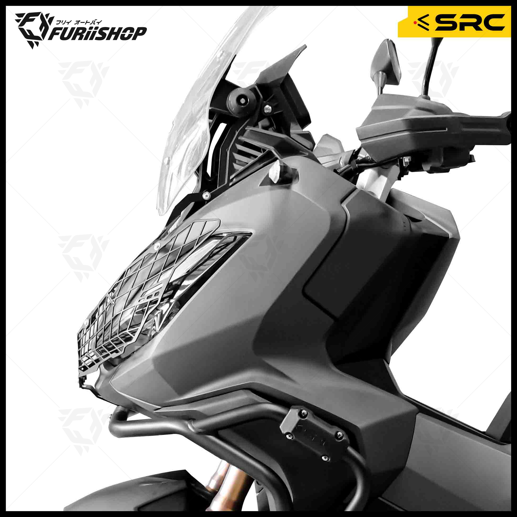 การ์ดไฟหน้าHEAD LIGHT GUARD SRC FOR HONDA ADV 350
