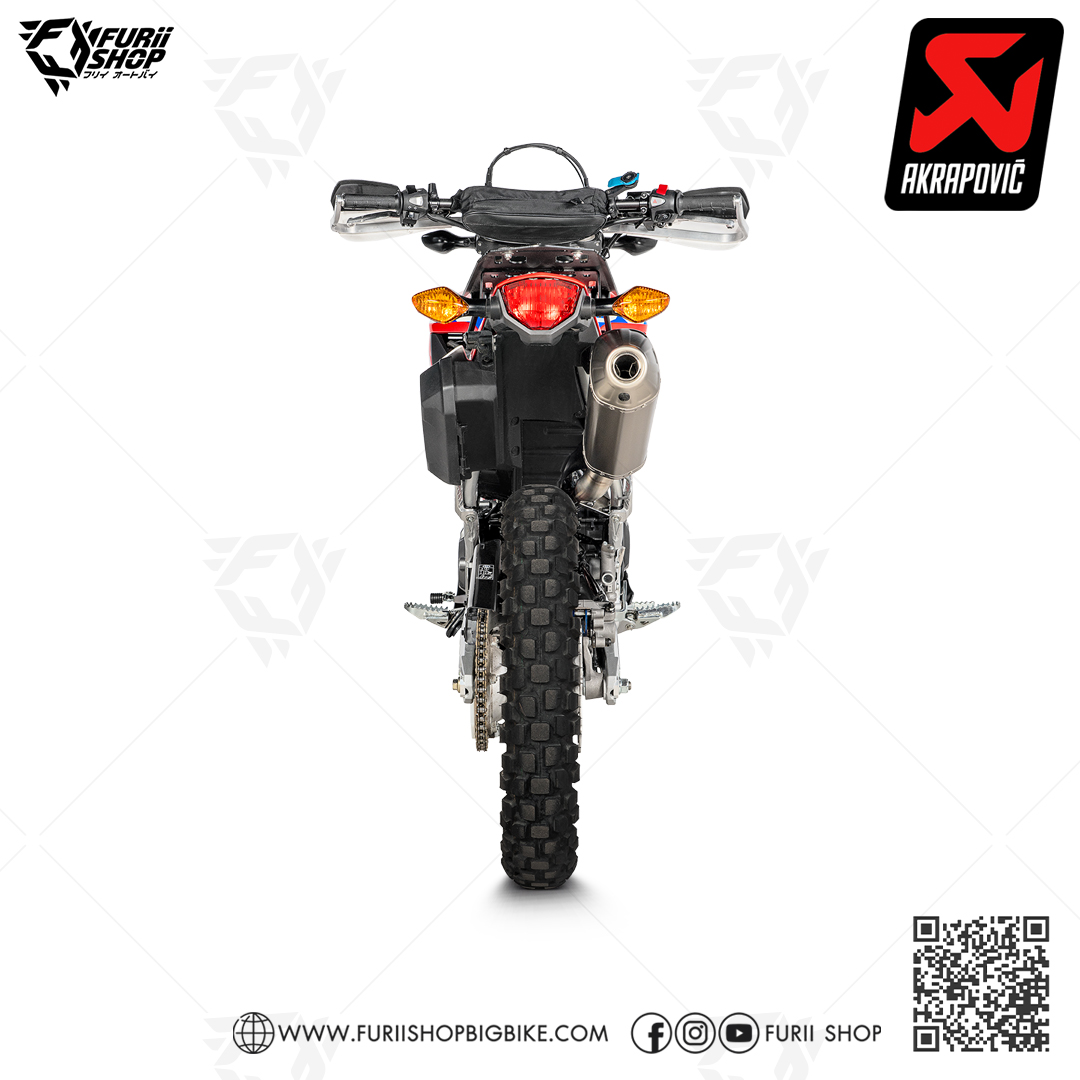ท่อแต่ง Akrapovic Slip on : for Honda CRF300L /Rally 2021