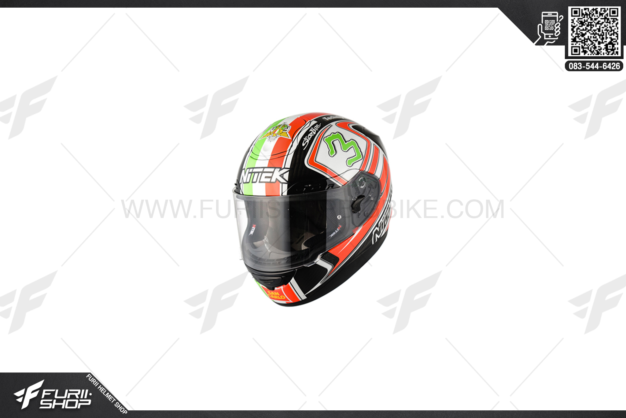 หมวกกันน็อค NITEK Ferrari