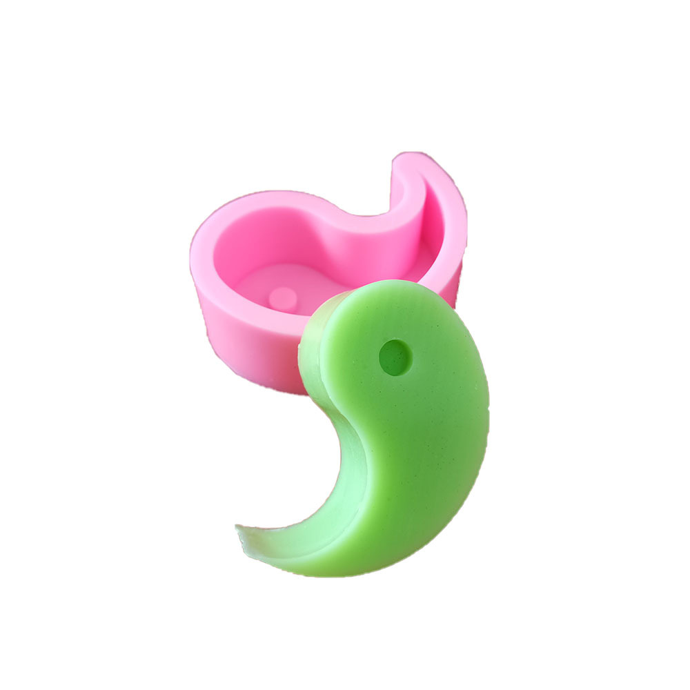 พิมพ์ซิลิโคน พิพม์หยินหย่าง แม่พิพม์เทียน สบู่