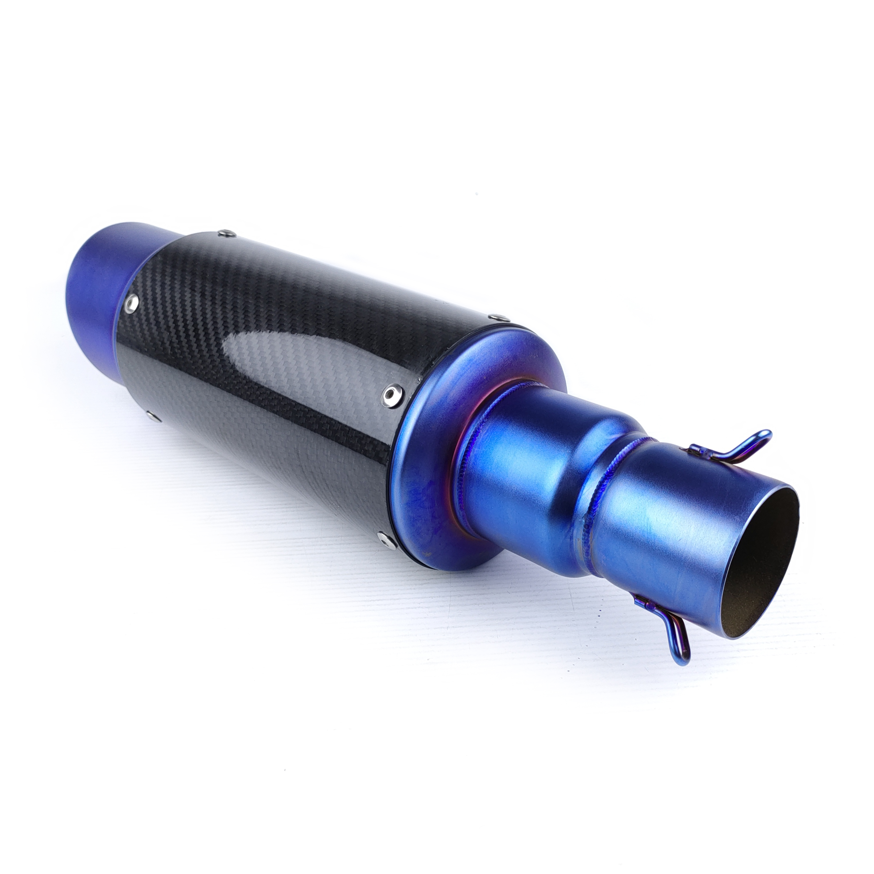 ปลายท่อสูตร ปลายท่อแต่ง Akrapovic สวมคอ 2 นิ้ว ยาว 15 นิ้ว เพียวคาร์บอน