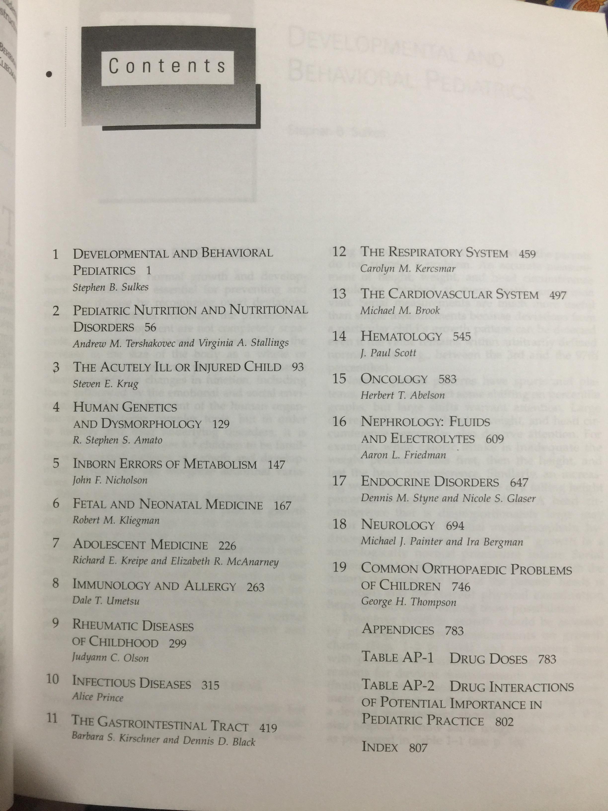 NELSON. ESSENTIAL OF PEDIATRICS ผู้เขียน Richard E. Behrman. M.D. 0 กก.