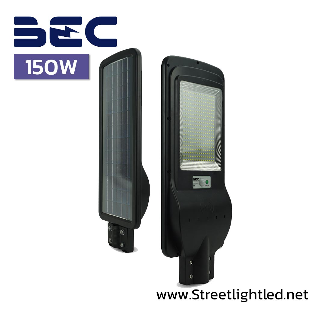 โคมไฟถนนโซล่าเซลล์ 150W BEC OSLO