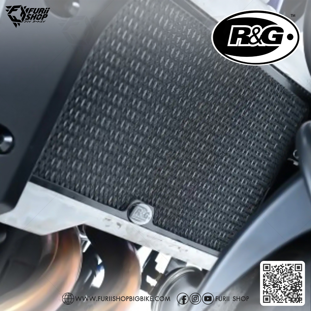 การ์ดหม้อน้ำ R&G Radiator Guard : for Yamaha FJ07/MT07 Tracer700GT 2020