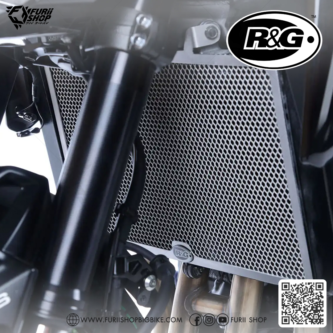 การ์ดหม้อน้ำ R&G Radiator Guard : for Kawasaki Z900 2017