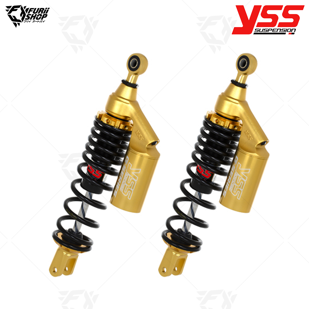 โช๊คหลังแต่ง YSS G-PLUS GOLD EDITION (TC302-335TL-07-883M) : for YAMAHA N-MAX 155 '15-'19