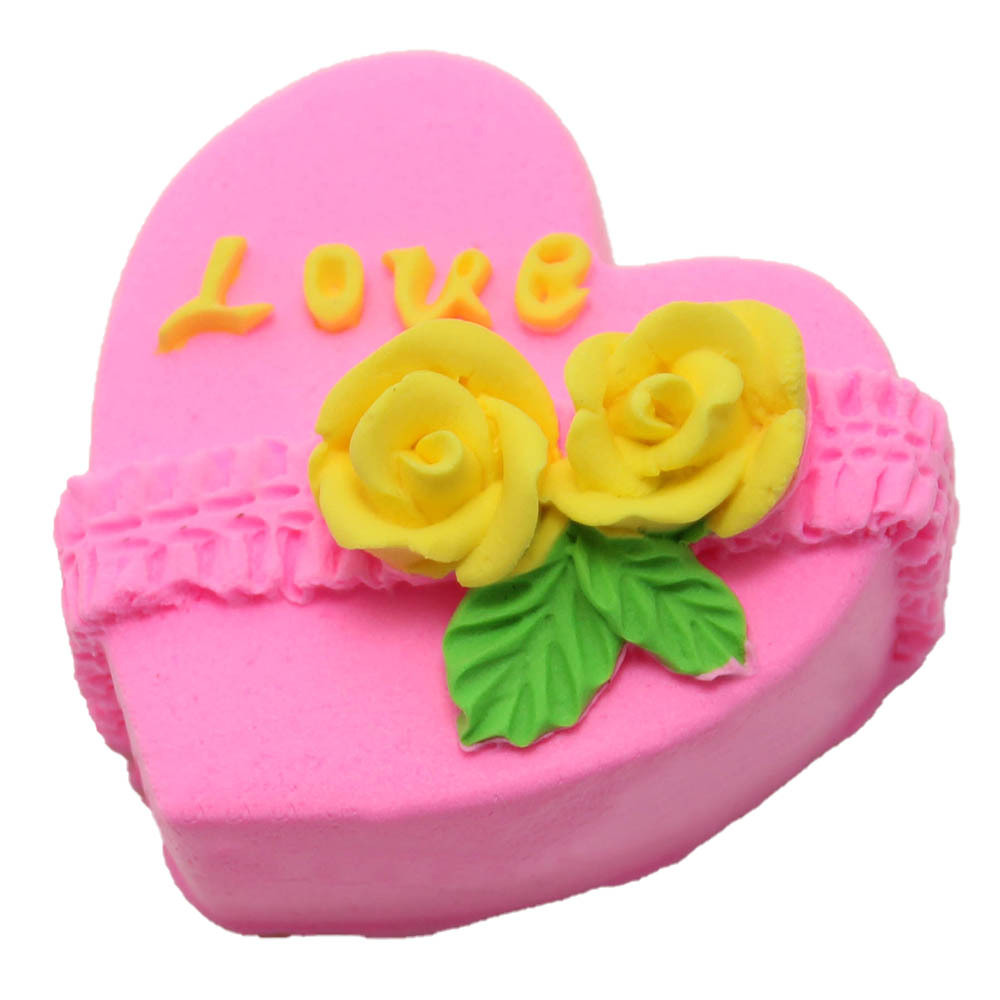 แม่พิพม์ซิลิโคน พิพม์วุ้นหัวใจกุหลาบ