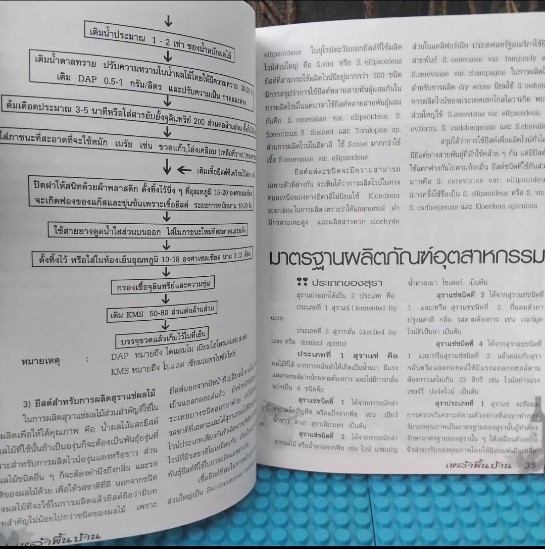 เหล้าพื้นบ้าน ครบเครื่องเรื่องไวน์ สาโท อุและน้ำตาลเมา จากภูมิปัญญาพื้นบ้าน โดย ณัฐกิตติ์ ธรรมเจริญ มือ1