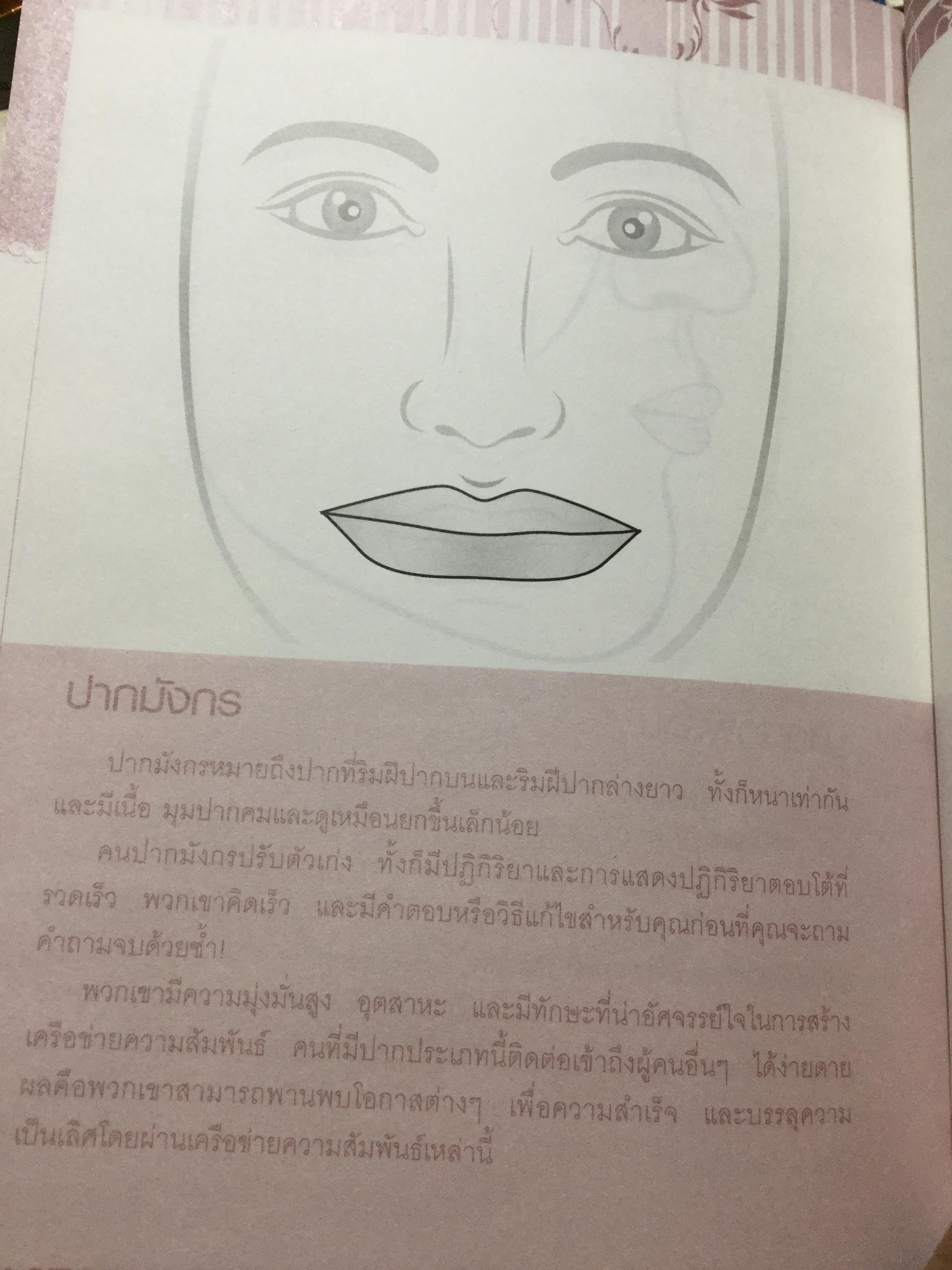 อ่านคนได้.ใช้คนเป็น เบญจลักษณ์ บนใบหน้า ตา คิ้ว หู จมูก ปาก. อ่านใบหน้ารู้นิสัย จิตใจ สติปัญญาและโชคชะตา ผู้เขียน Joey Yap ผู้แปล อำนวยชัย ปฏิพัทธ์เผ่าพงศ์ 1,800 กรัม