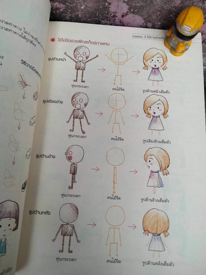 1,000 ภาพสุดน่ารัก วาดง่ายเป็นเร็วด้วยดินสอ 1 แท่ง หนังสือสอนวาดรูปน่ารัก