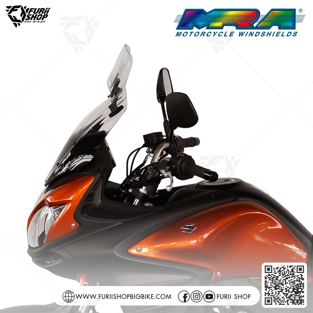 ชิลด์หน้า MRA Windshield XCT 2 Stpes : for Suzuki V-Storm 650 2012-2016
