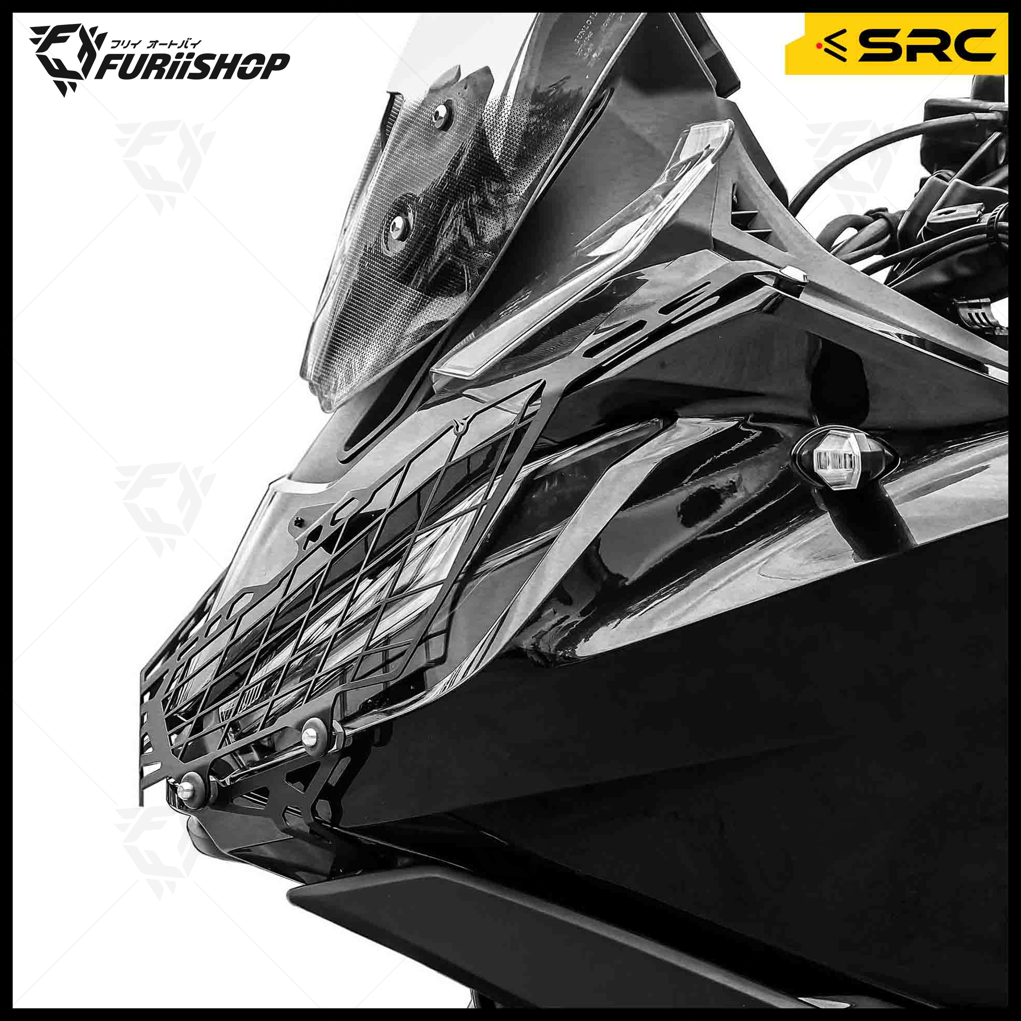 การ์ดไฟหน้า HEADLIGHT GUARD SRC FOR HONDA NT1100 (DCT)