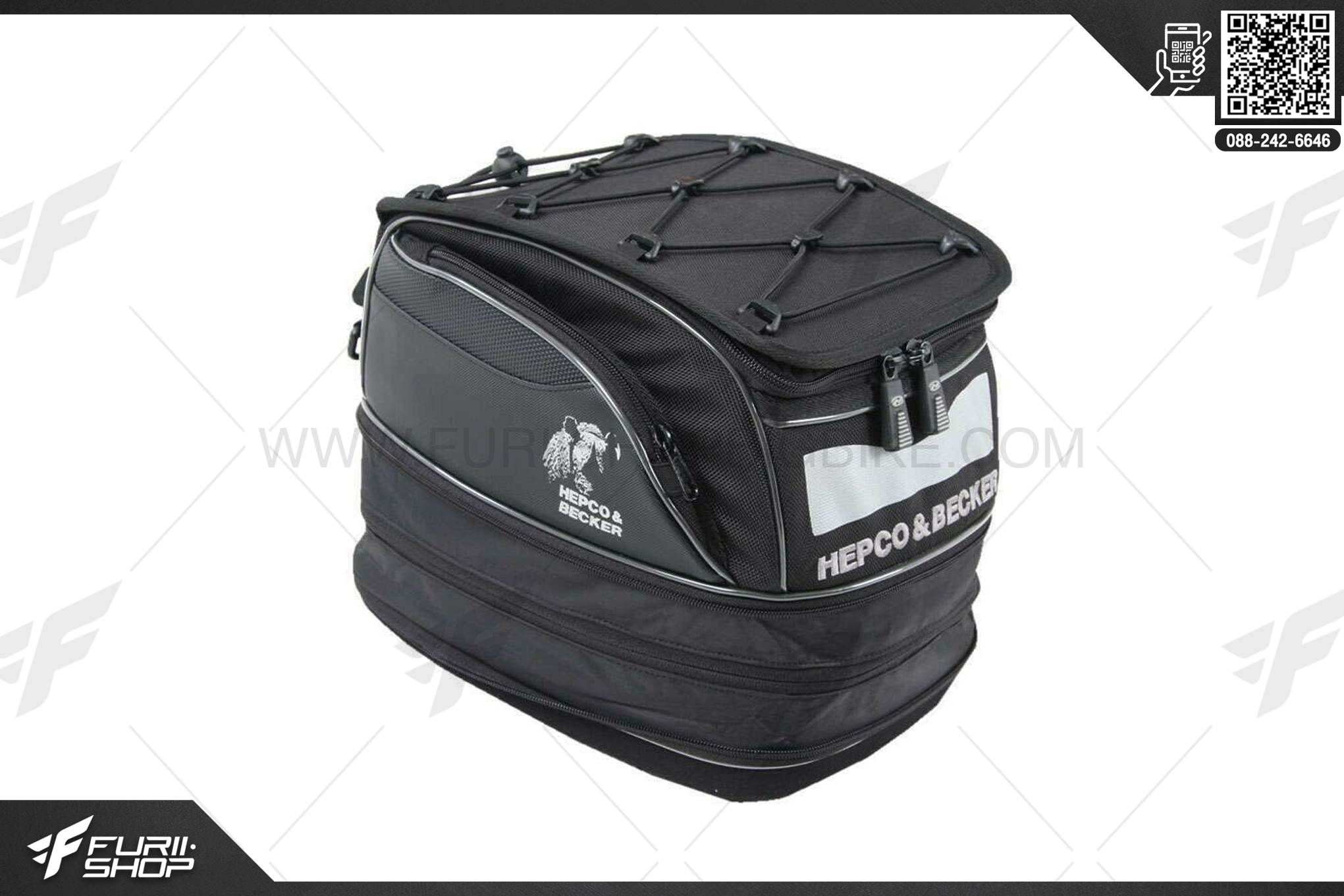 กล่องหลัง Hepco & Becker : Street Sport Rack Rear Bag
