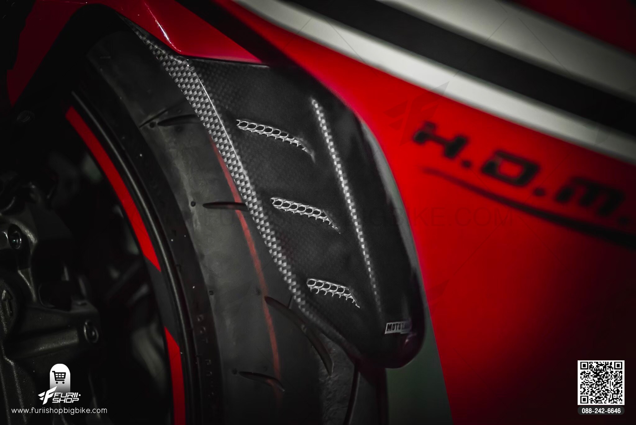 ตัวต่อบังโคลน MOTOZAAA FOR HONDA CBR650R 2019