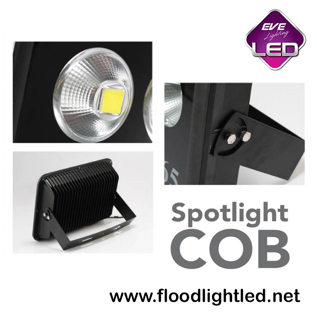 สปอร์ตไลท์ LED 200w รุ่น COB SPOT ยี่ห้อ EVE (แสงส้ม)